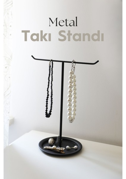 Şık Siyah Takı Düzenleyici, Stand ve Saklama Alanı fiyatları