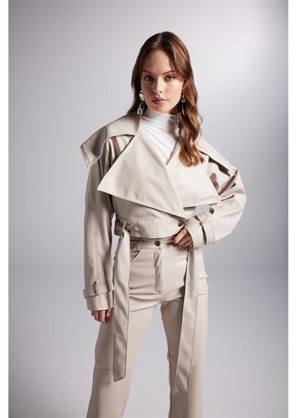 Neeko Deri Ceket Bej