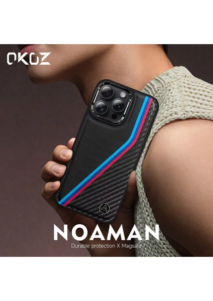 iPhone 16 Pro Noaman Premium Tasarım Magsafe Kılıf - Modern ve Zarif fırsatları