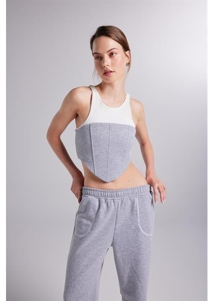 Logolu Atletli Rhode Büstiyer Gri fırsatları