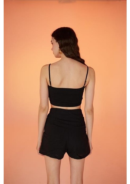 Rise Zincirli Bluz Siyah indirimleri