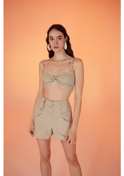 Rise Zincirli Bluz Bej