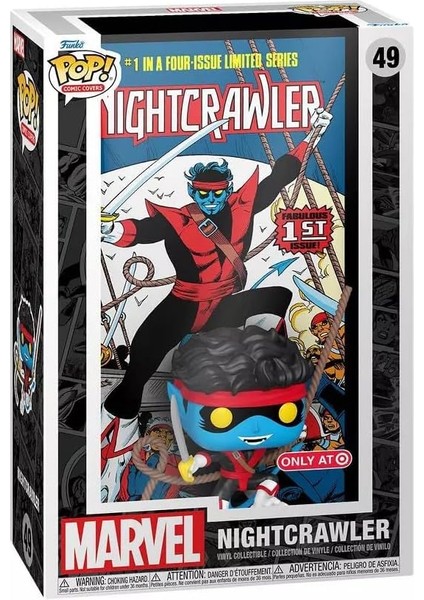 Pop Comic Cover: Marvel - Nightcrawler Exclusive