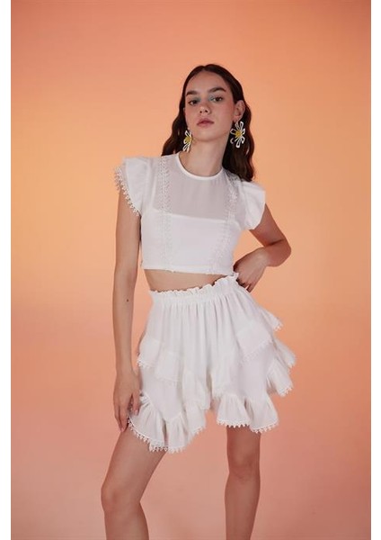 Pixie Bluz Beyaz fiyatları