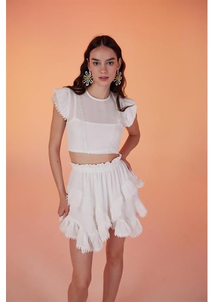 Pixie Bluz Beyaz modelleri