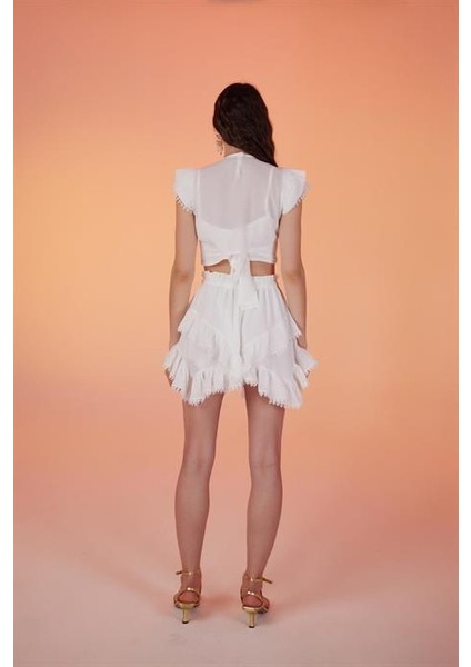 Pixie Bluz Beyaz indirimleri