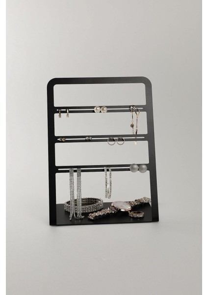 Şık Takı Düzenleyici, Stand ve Saklama Çözümleri, Siyah Renkli, Kullanışlı ve Pratik fırsatları