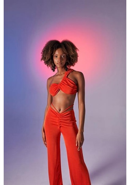 Beatrice Crop Turuncu indirimleri