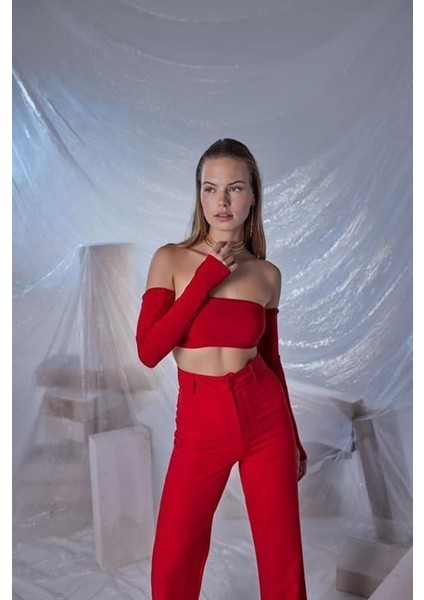 Noir Bluz Kırmızı