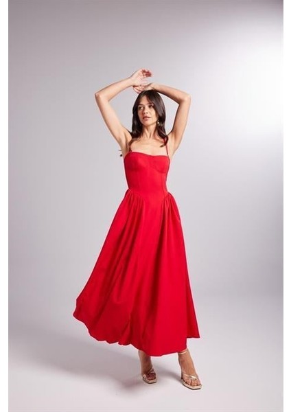Bridged Elbise Kırmızı fiyatları