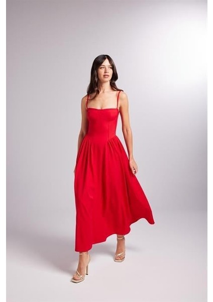 Bridged Elbise Kırmızı indirimleri