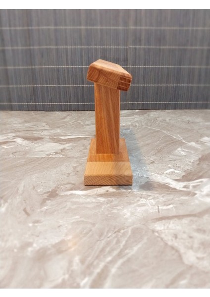 Turuncu 15CM Ahşap Takı Organizatör Bilezik ve Saat Askısı modelleri