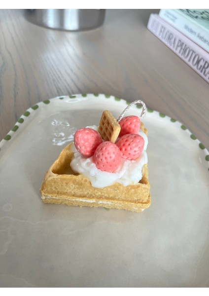 El Yapımı Waffle Mum - Doğal Soya Wax fiyatları