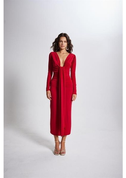 Moonlight Elbise Kırmızı fırsatları