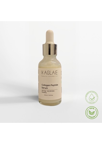 Kolajen Peptit Serum Dolgunlaştırıcı, Nemlendirici, Ince Çizgileri Önleyici, Yenileyici