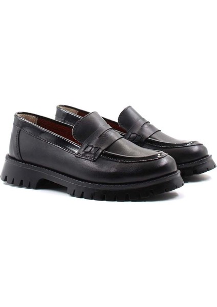 Fast Step Deri Kız Çocuk Casual Ayakkabı 006Xa0020 modelleri