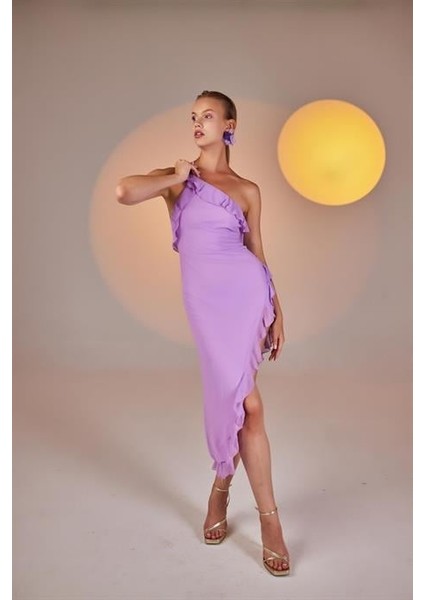 Amorous Elbise Lila modelleri