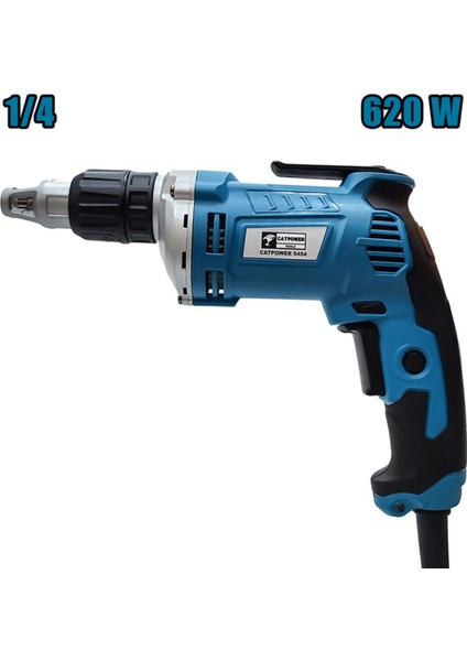 Alçıpan Vidalama 620 W, Dayanıklı ve Güçlü, Kolay Kullanım