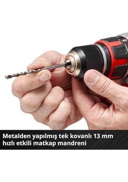 Kömürsüz Akülü Vidalama, 18V, Brushless, Tekli, Güçlü ve Hafif Tasarım