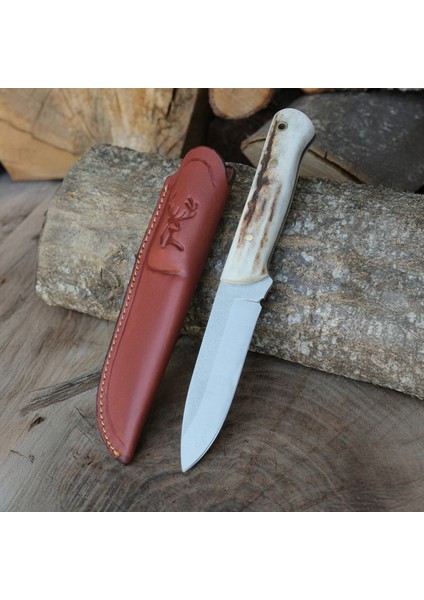 22 cm - Geyik Boynuzu Sap - N690 Çeliği fiyatları