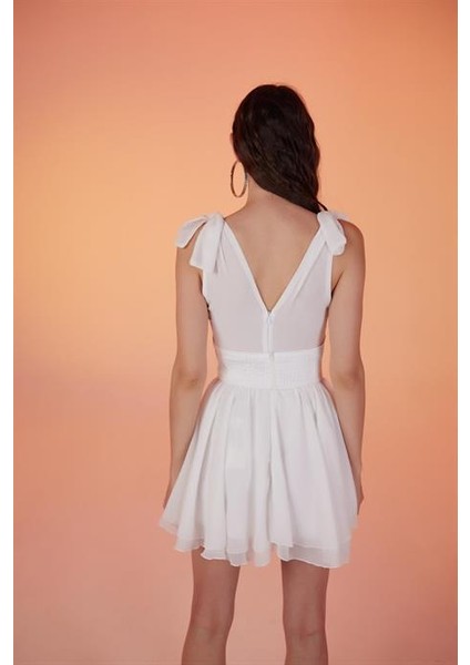 Fiona Elbise Beyaz modelleri