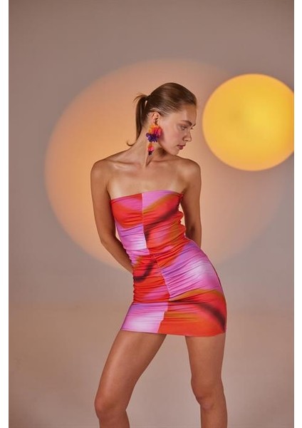 Dainty Elbise Turuncu fırsatları