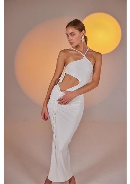 Ellie Elbise Beyaz indirimleri