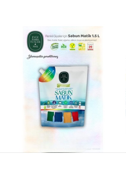 Renkliler Sıvı Sabun Matik 1. 5 L ve Rosıe