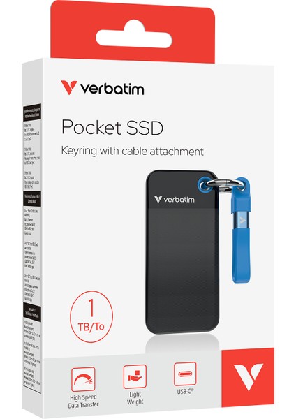 32191 Pocket 1tb Taşınabilir SSD USB 3.2 Mavi - 1000MB/1000MB fiyatları