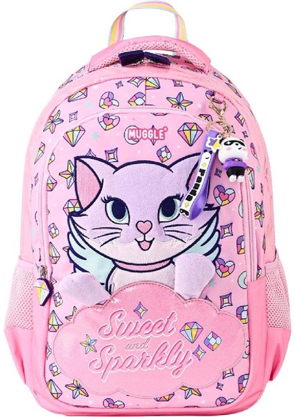 2 Bölmeli Sweet And Sparkly Okul Çantası + Beslenme Çantası Pembe 2 Li Set fiyatları