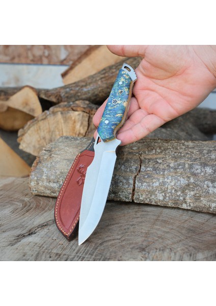 Bushcraft 24 cm - Stabilize Sap - N690 Çeliği fiyatları