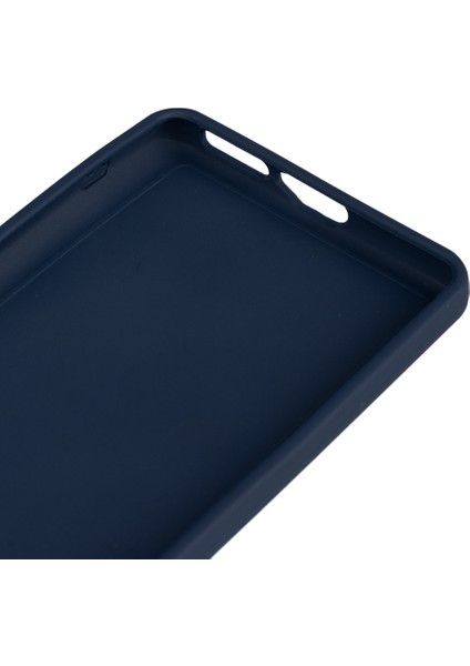 Redmi Note 14 Pro 4g Kılıf Sah Biye Silikon - Mavi