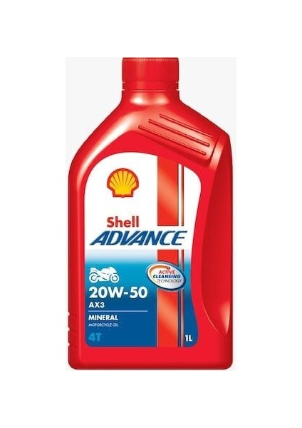Advance Ax3 1 Lt 4 Zamanlı Motosiklet Motor Yağı