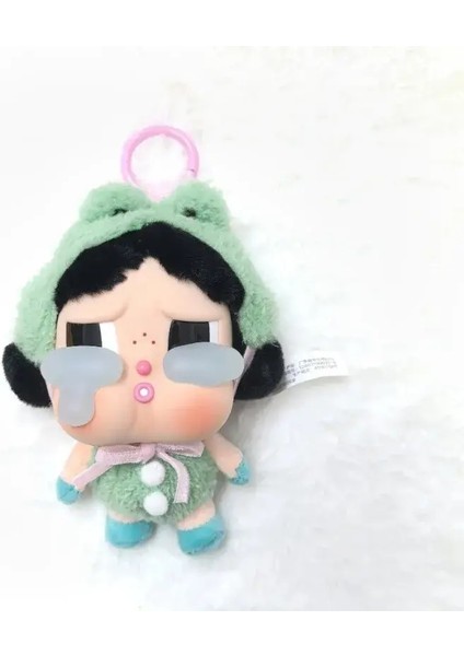 2025 Yeni Orijinal Crybaby Crying Again Seri Serisi Kutu Figürleri Vinil Yüz Bebek Crybaby Kolye Keychain Gizem Kutusu Oyuncak Giftcolor: F (Yurt Dışından)