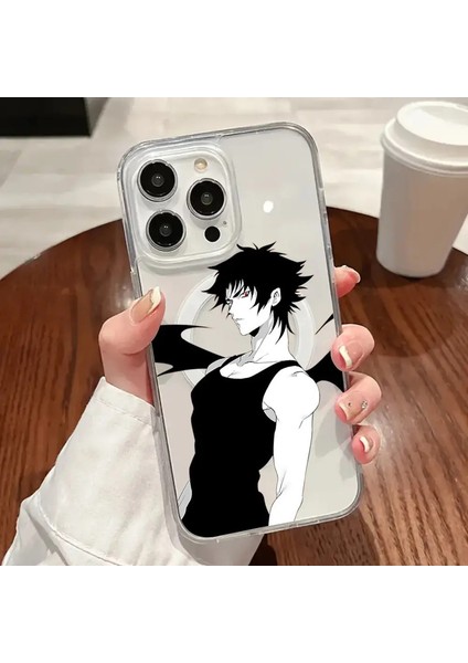 D-Devilmans C-Crybabys Iphone Için Manyetik Telefon Kılıfı 16 14 13 11 12 15 Pro Max Xr Xs Plus Se Yumuşak Clear Tpu Kapak Renk: Z3/malzeme: İPHONE11 (Yurt Dışından)