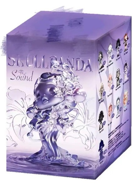 Yeni Pop Mart Skullpanda Ses Serisi Moda Gizem Kutu Sevimli Anime Çevre Birimleri Aksiyon Figürü Sevimli Model Bebek Oyuncak Hediye Kol: 1 Pcs-Random (Yurt Dışından)