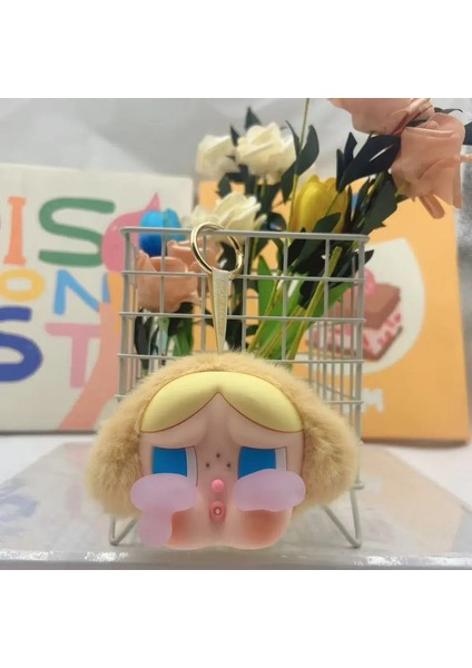 Anime Crybaby Kutu Vinil Puppe Niedlicher Rucksack Dekor Karikatür Sıralama Çakası Anhänger Für Frauen Und Mädchen Geschenke Renk: Sarı (Yurt Dışından)