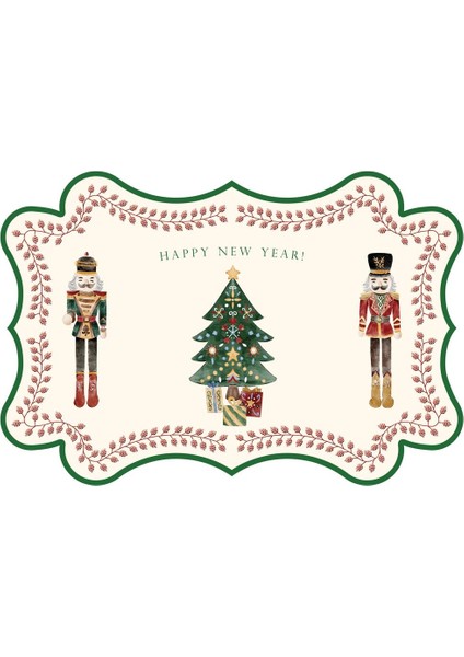 Yılbası Temalı Amerikan Servisi - Fındıkkıran ( Nutcracker)