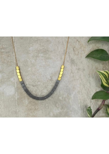 Doğal Hematit Kolye