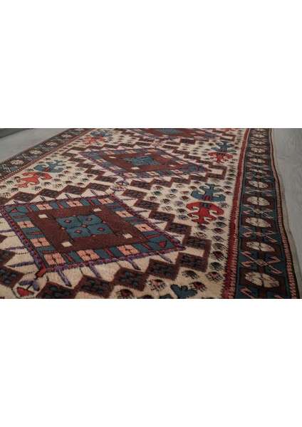 104X147 cm El Dokuma Etnik Anadolu Kilimi Harika Ender Desenli Ev Dekoru modelleri