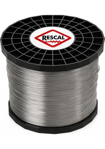 Fransız Menşeili Rezistans Teli - Isıtıcı Tel - 0.9 mm Çap (Nikel - Krom Alaşımı) - Ambalaj Makineleri - Rezistans Uygulamaları