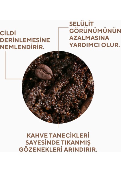 Portakal Kabuğu Kahve Özlü Vücut Peelingi 275 gr