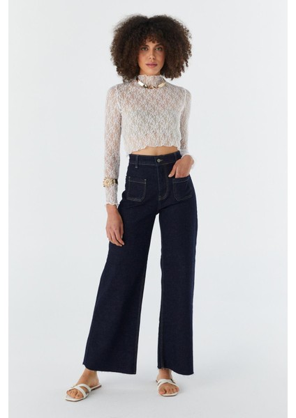 Wide Leg Pantolon Lacı