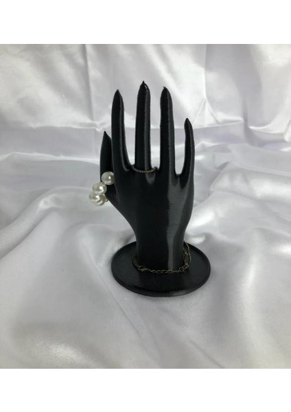 Siyah 18 cm El Takı Mankeni, Yüzük ve Ürün Sergileme Standı, Organizer fırsatları