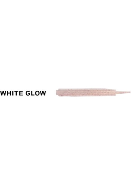 Jelly Worm 7.5 cm 20 Ad. White Glow