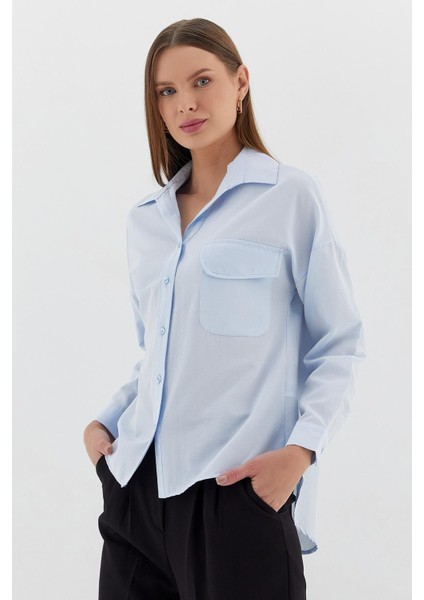 Cepli Gömlek Mavı modelleri