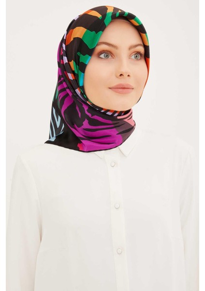 Nostalji Serisi Sura Ipek Eşarp 8950-02NS