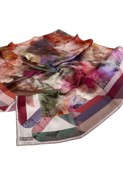 Nostalji Serisi İpek Sura Eşarp 8354-87