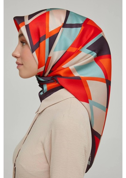 Nostalji Serisi Sura İpek Eşarp 8664-09 modelleri