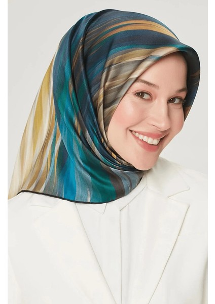 Armine Dj Saf Ipek Eşarp 8508D (S) (Nostalji Sura)